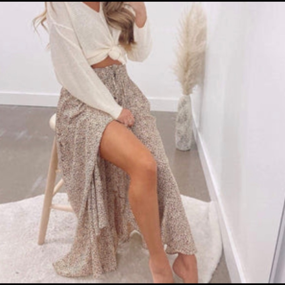 Floral Maxi Skirt